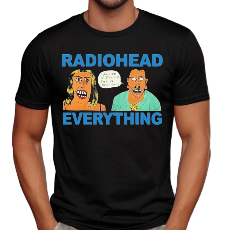 Ayo Edebiri Radiohead Evrything Shirt