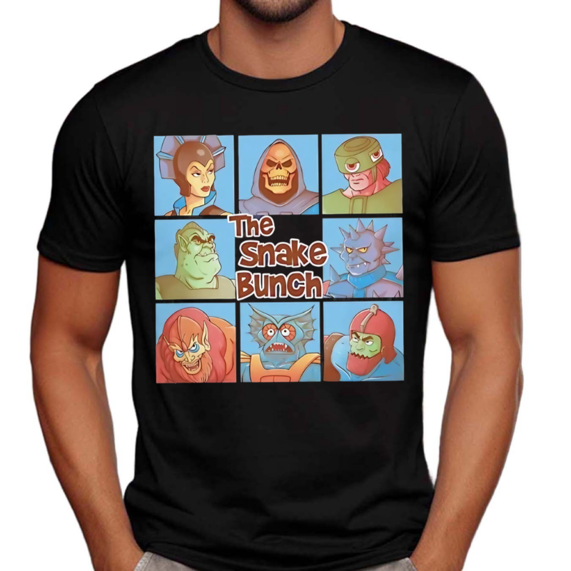 The Snake Bunch Masters Of The Universe Style Of The Brady Bunch Shirt