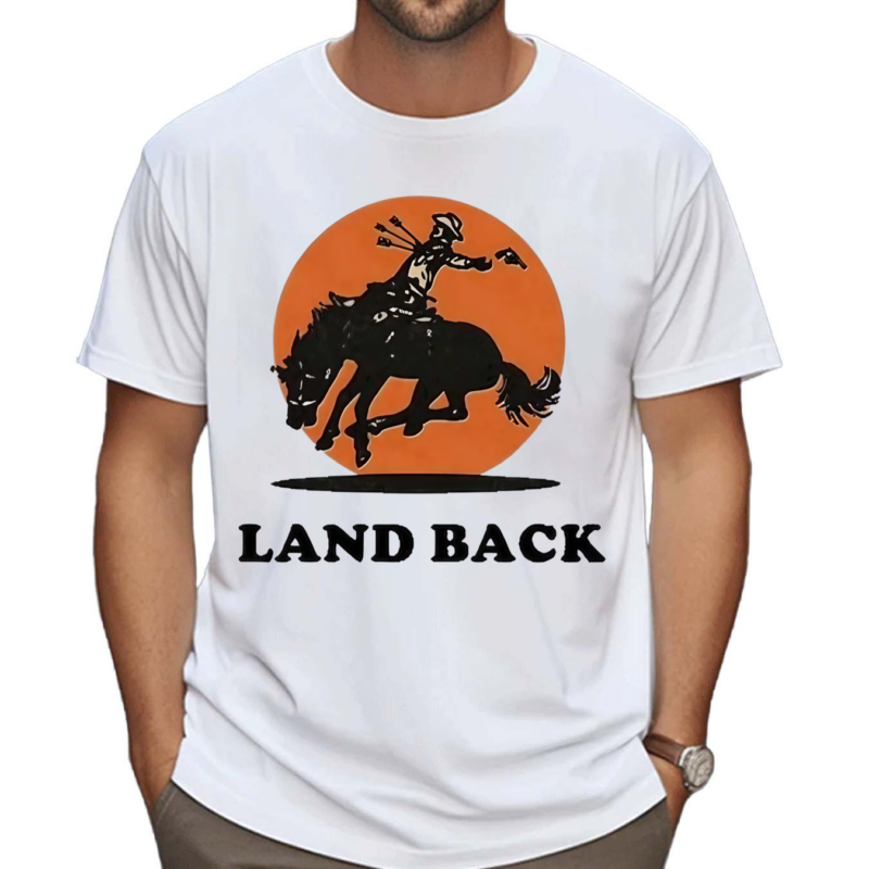 Krime Land Back Cowboy Shirt