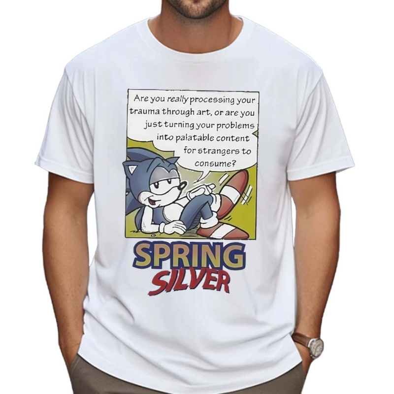 Sonic Spring Silver Shirt