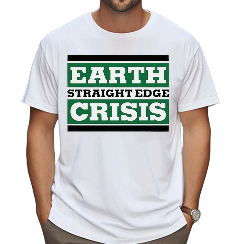 Earth Straight Edge Crisis Chain Shirt