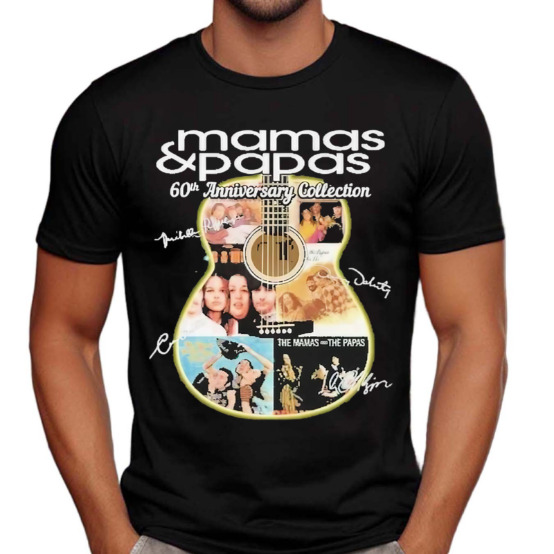 Mamas And Papas 60th Anniversary Collection Immortal Song Shirt