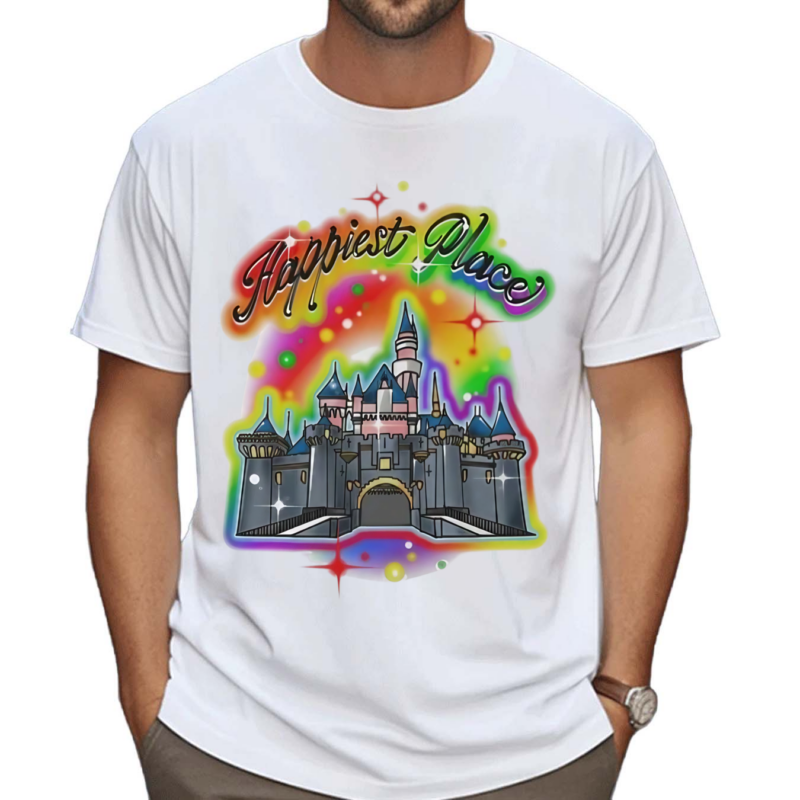 Happiest Place Pride Rainbow Shirt