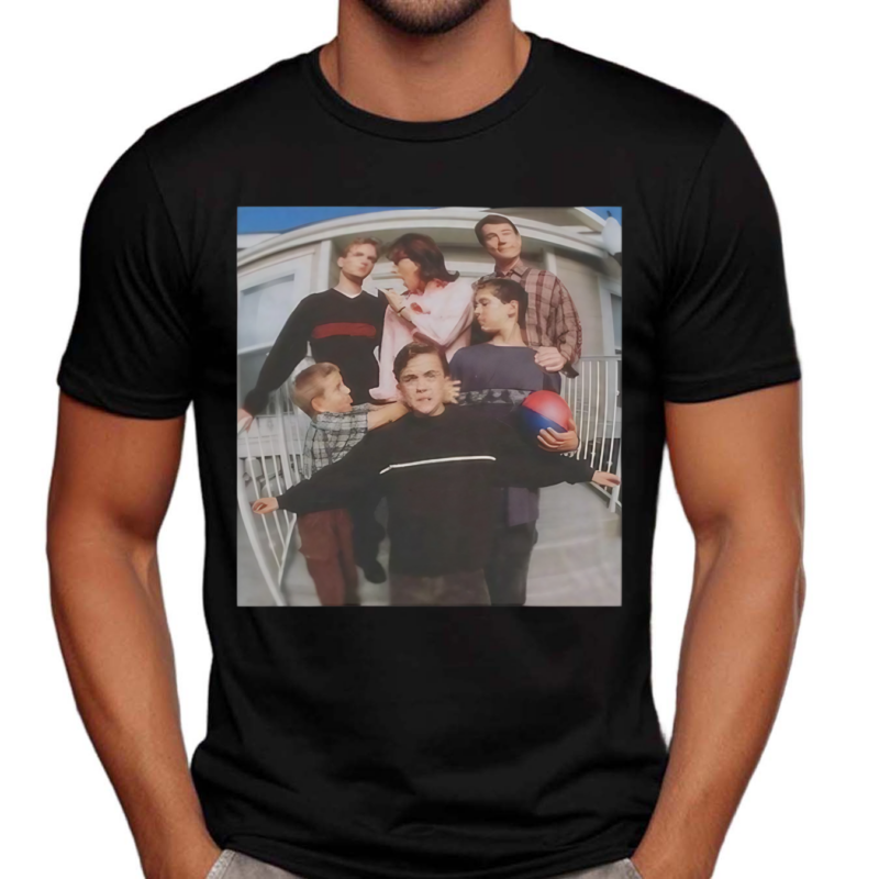 Malcolm In The Middle Family Picture Portrait Shirt