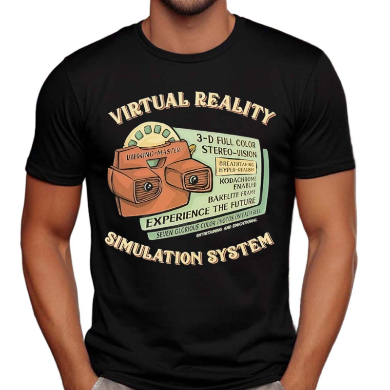 Reality Virtual Simulation System 3d Full Color Stereo Vision Shirt