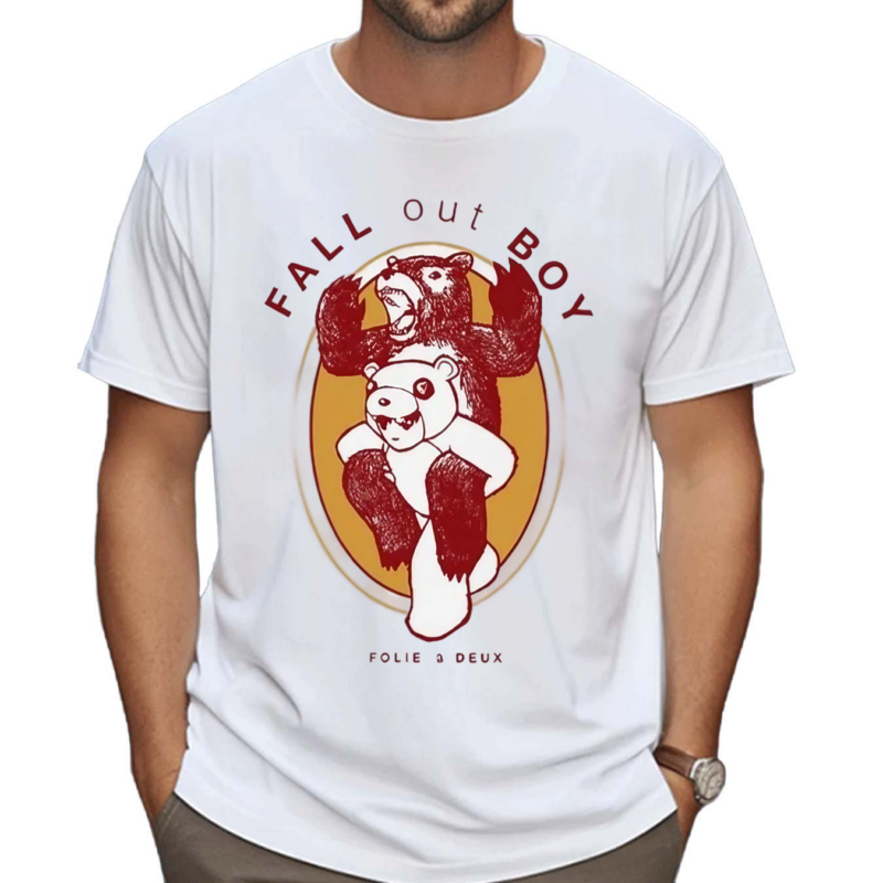 Fall Out Boy Folie A Deux Collab Shirt