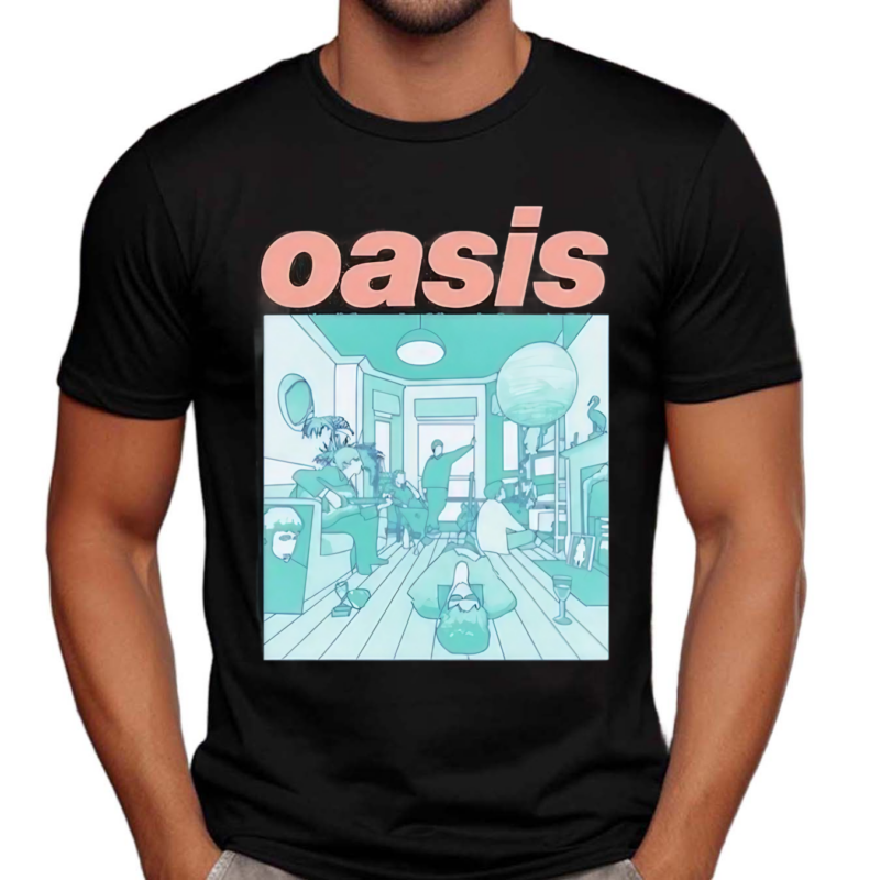 Oasis Definitely Maybe Artwork 2024 Shirt