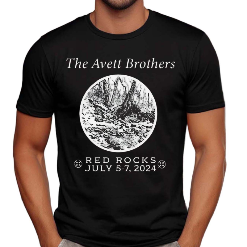 The Avett Brothers Red Rocks July 5 7 2024 Event Shirt