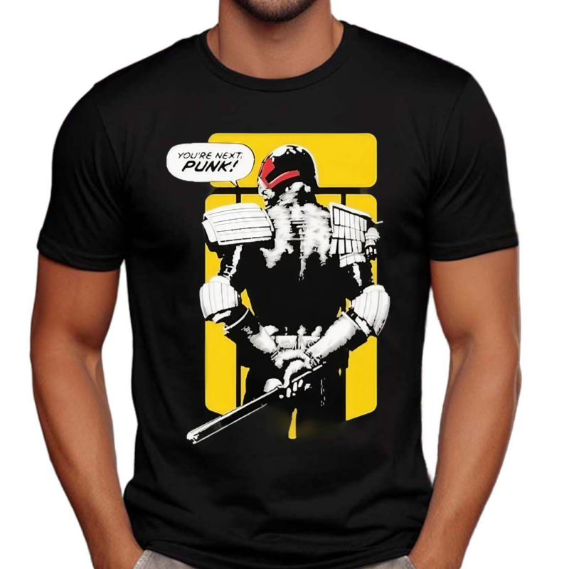 You’re Next Punk Judge Dredd Shirt