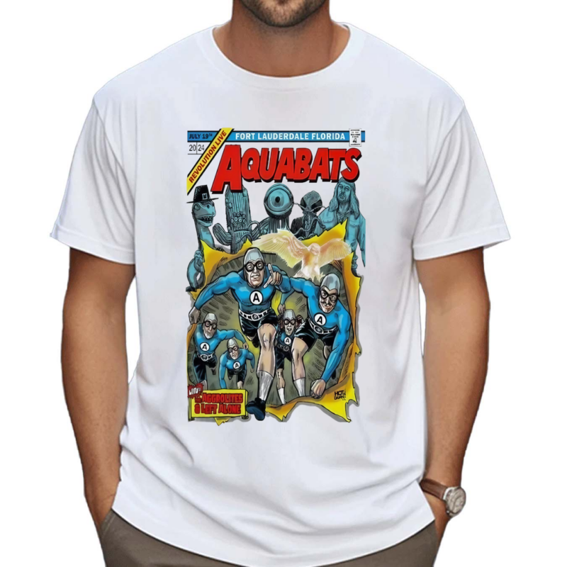 The Aquabats July 19 2024 Revolution Live in Ft Lauderdale FL Shirt