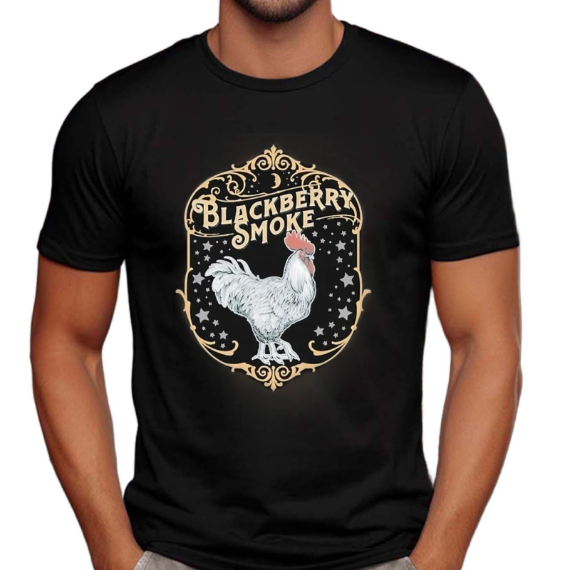 Blackberry Smoke Live At Capricorn Sound Studios Rooster Shirt