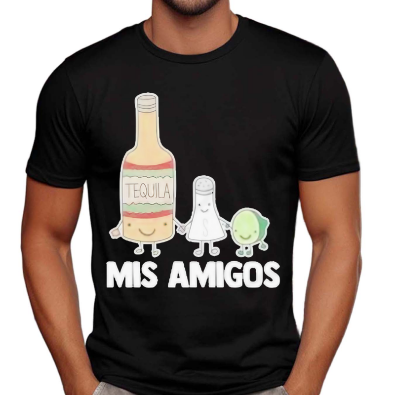 Mis Amigos Tequila Salt Lime Shirt