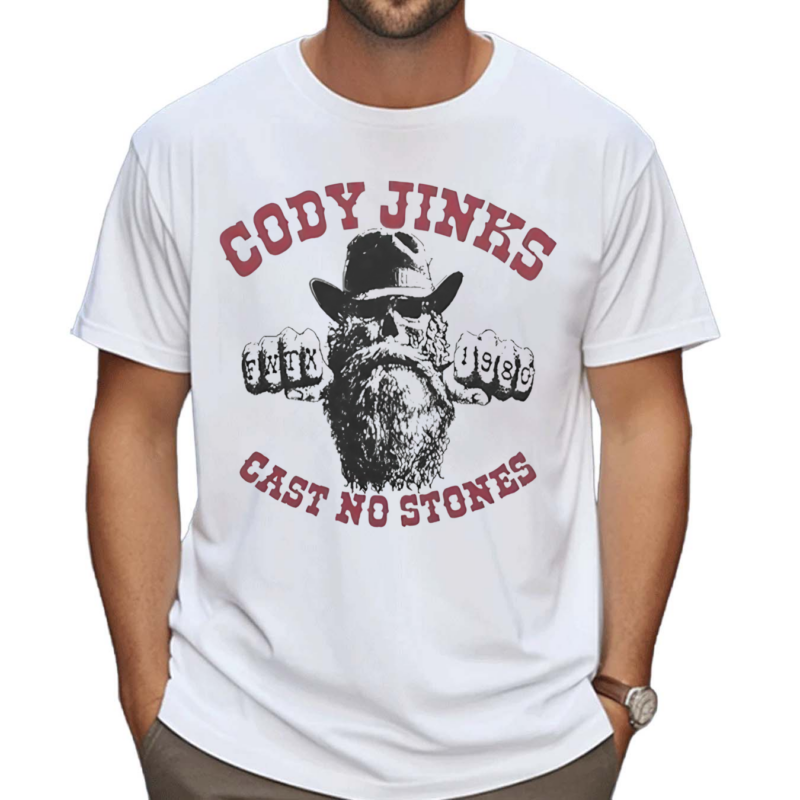 Cody Jinks Cast No Stones Shirt