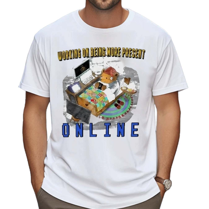 Jmcgg Working On Being More Present Online Shirt