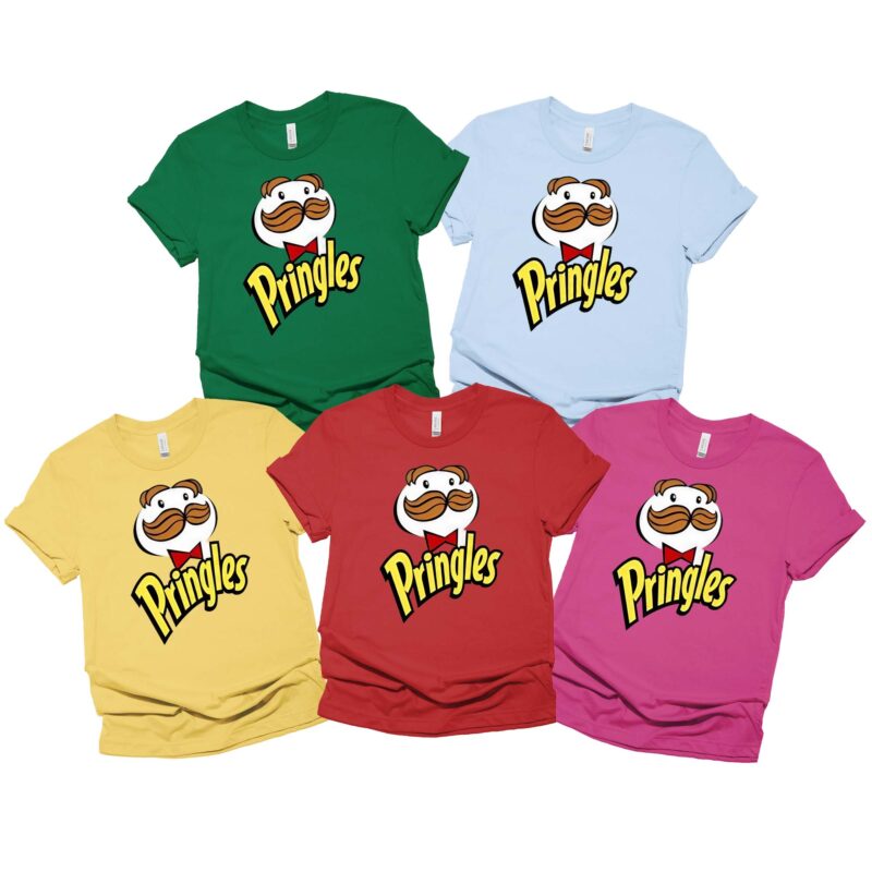 Pringles Halloween Candy Group Shirt, Family Halloween Costume Shirts, Chocolate Group Halloween Costumes Shirt, Matching Family Shirt