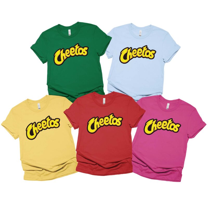 Cheetos Halloween Candy Group Shirt, Family Halloween Costume Shirts, Chocolate Group Halloween Costumes Shirt, Matching Family Shirt