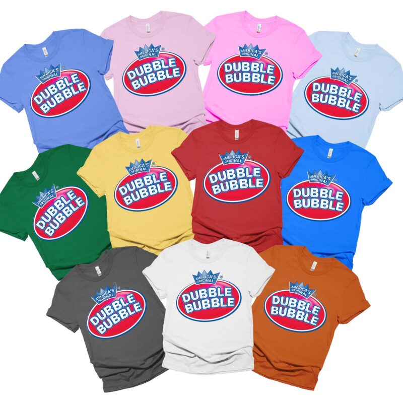 Dubble Bubble Chewing Gum Candy Shirt, Halloween Candy Group Shirt, Family Halloween Costume Shirts, Chocolate Group Halloween Costumes Shirt, Matching Family Shirt