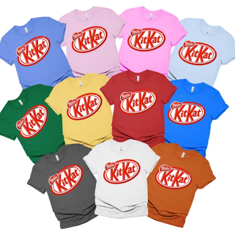 Nestle Kit Kat Shirt, Halloween Candy Group Shirt, Chocolate Group Halloween Costumes Shirt, Halloween Candy Group Shirt