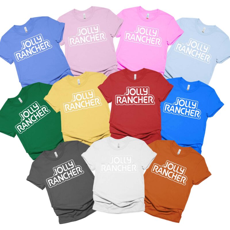 Jolly Rancher Shirt, Family Halloween Costume Shirts, Chocolate Group Halloween Shirt, Matching Family Shirt