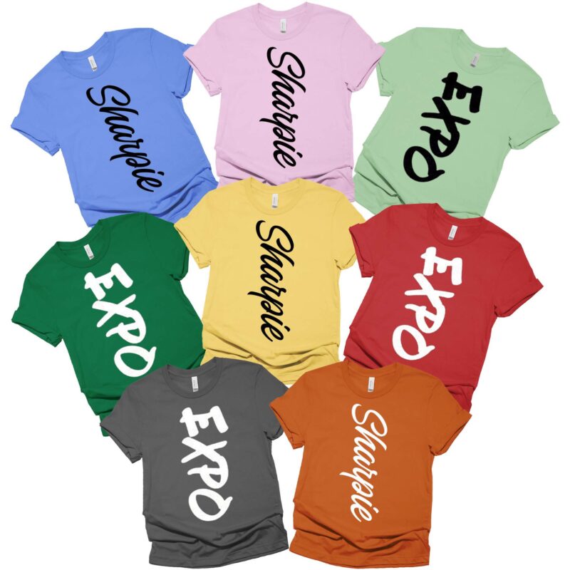 Expo Sharpie Halloween Teacher Costume Matching Group Shirt