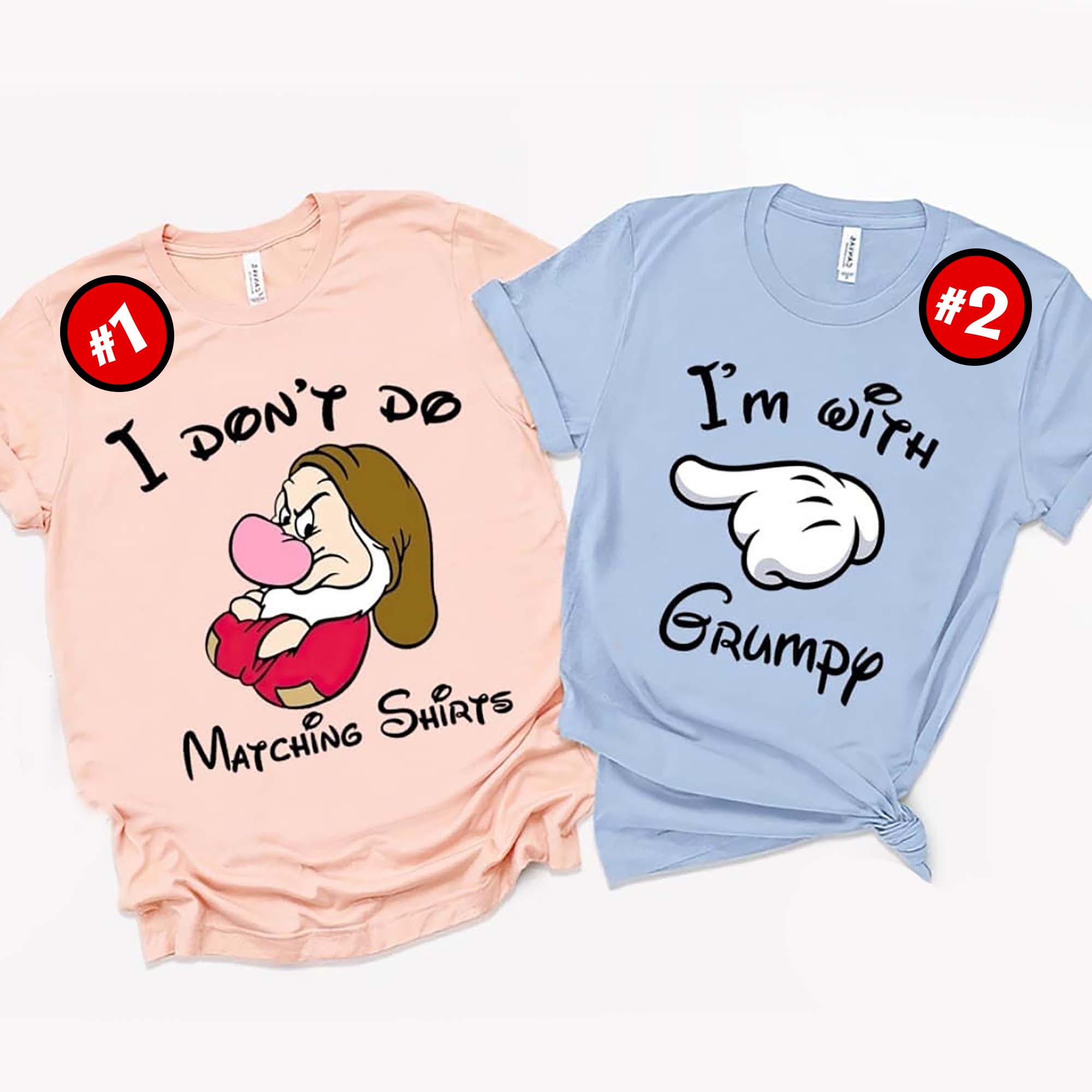 Grumpy I Do Not Matching Shirts I Am With Grumpy Matching Christmas Shirts For Family, Funny Couple Shirt