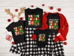 We Are Family 2024 Matching Christmas For Family Shirt