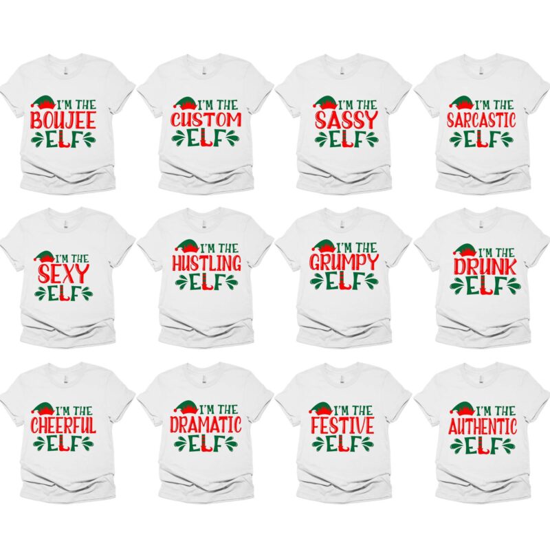 Elf Custom Christmas Matching Shirt