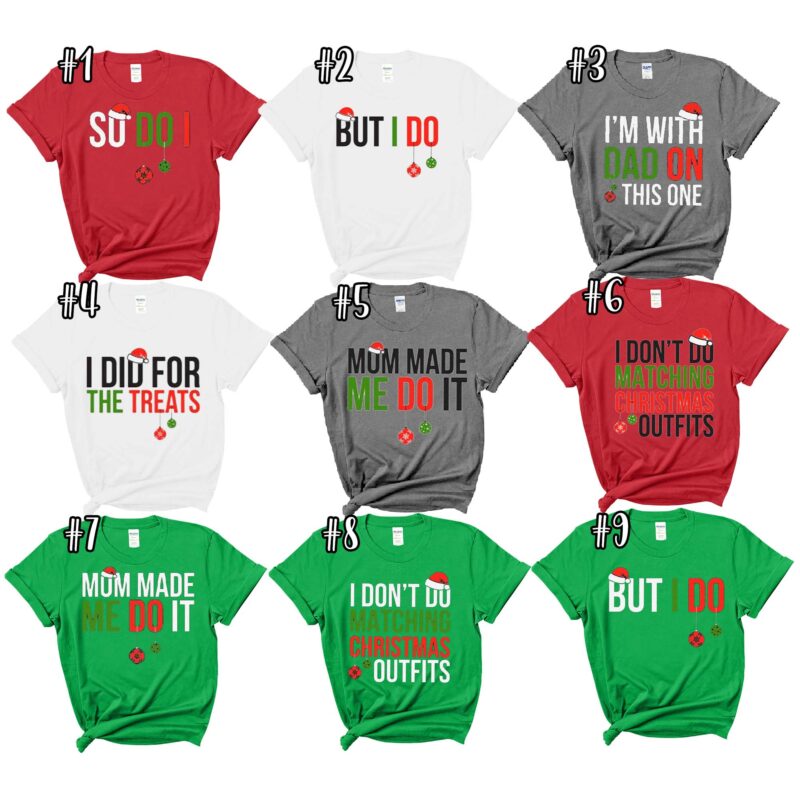 Custom So Do I But I Do I Am Dad On This One Matching Christmas Shirt