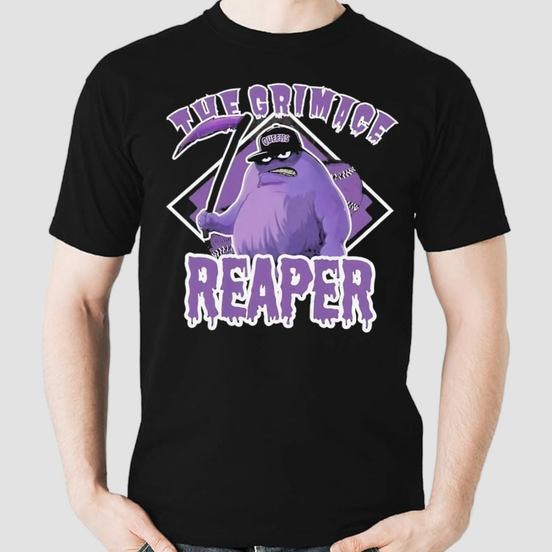 The Grimace Reaper Queens 2024 Shirt