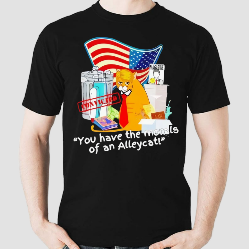 Morals Of An Alley Cat Presidential Debate 2024 Quote Shirt