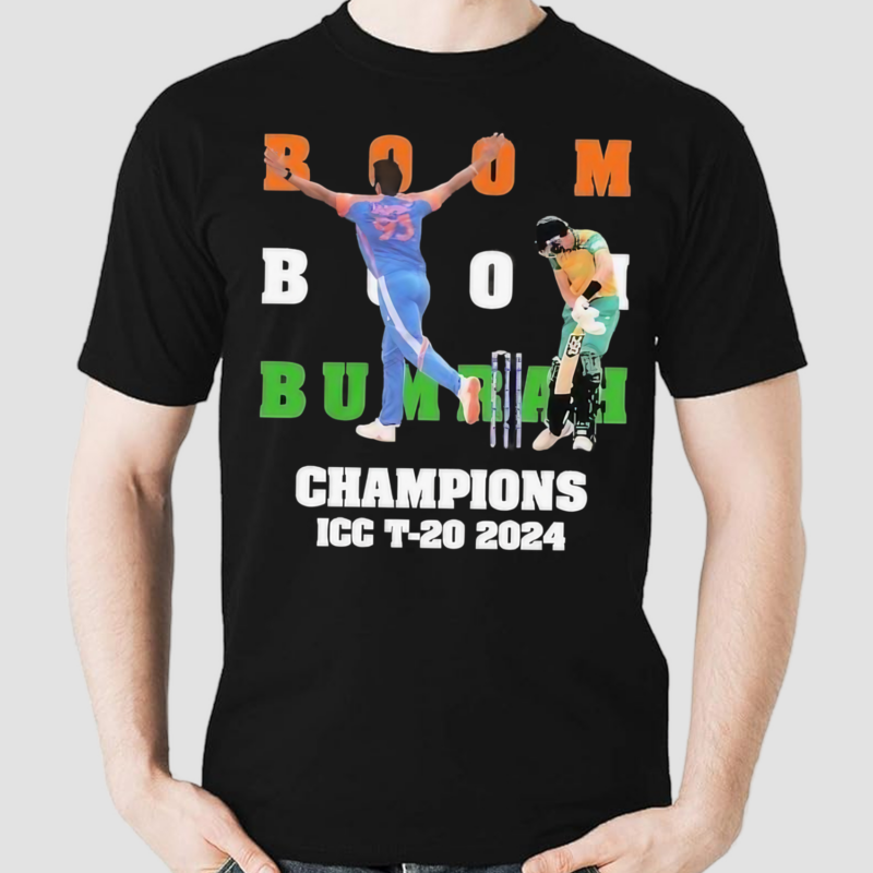 India T20 World cup Boom Bumrah Shirt