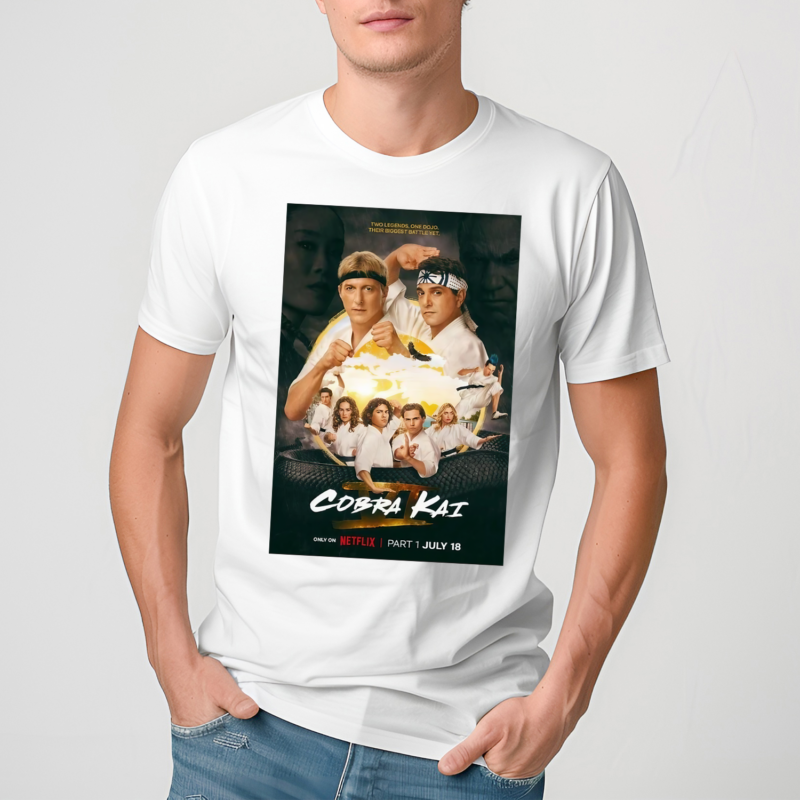 Cobra Kai Final Season Part One Releasing On Netflix On July 18 Shirt