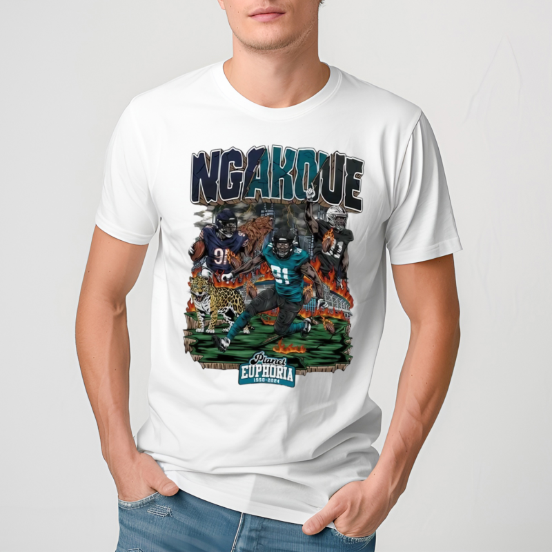 Yannick Ngakoue Playoff Jacksonville Jaguars Planet Euphoria 1950 2024 shirt