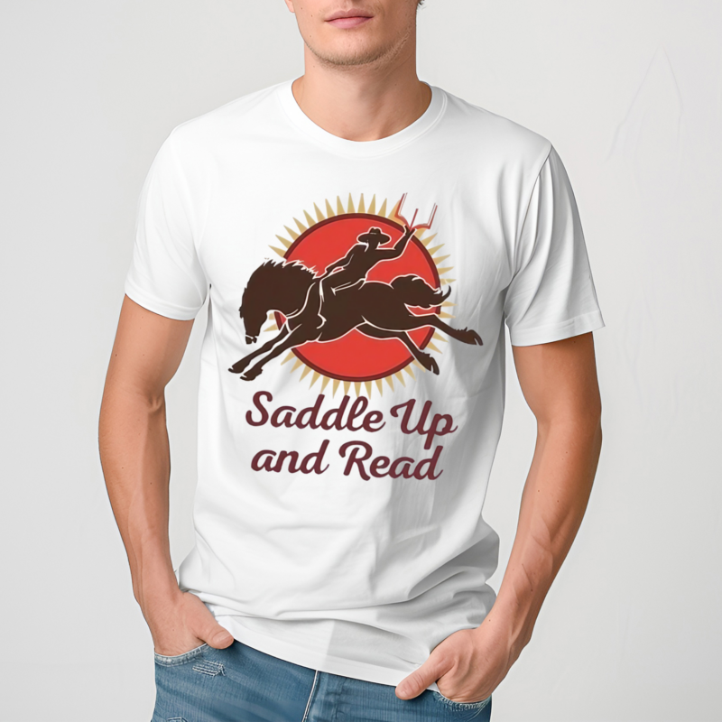 Saddle Up And Read Swag Shirt