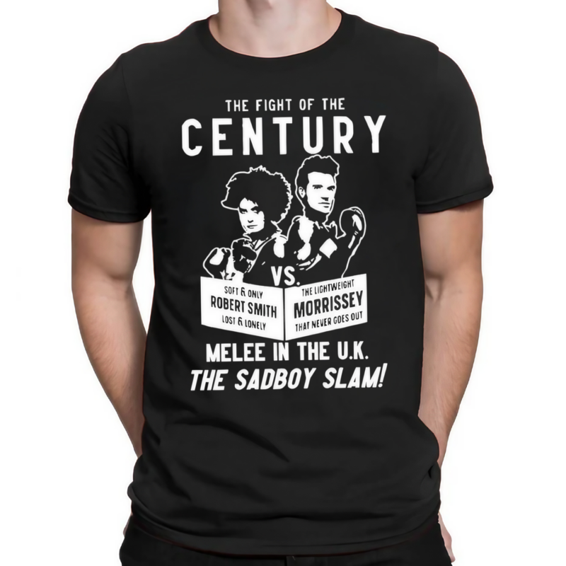 Robert Smith Morrissey The Fight Of The Century Melee In The Uk The SadBoy Slam Shirt