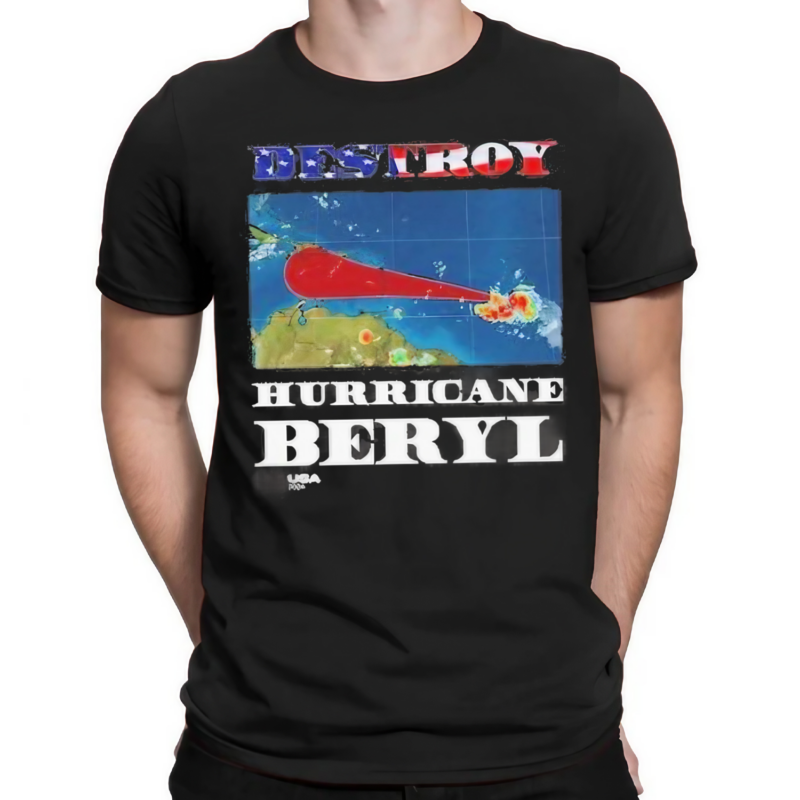 Destroy Hurricane Beryl Shirt