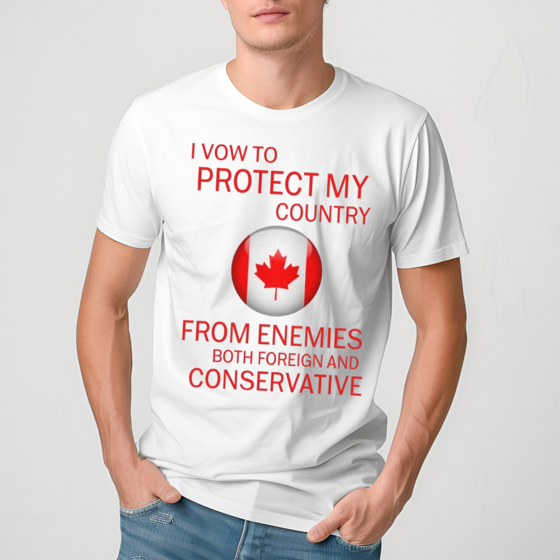 I Vow To Protect My Country From Enemies Both Foreign And Conservative Shirt