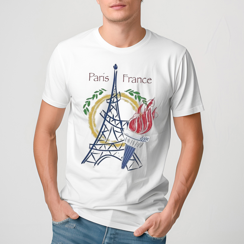 Paris Travel Olympic Shirt