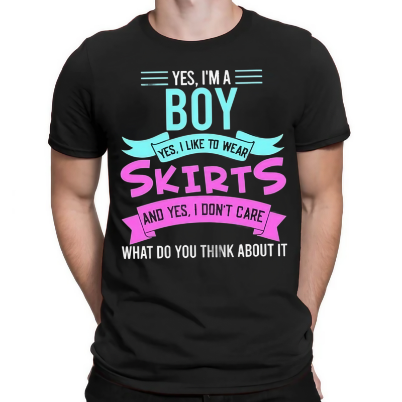 Yes Im A Boy Yes I Like Wear Skirts Femboy Anime Japanese Shirt