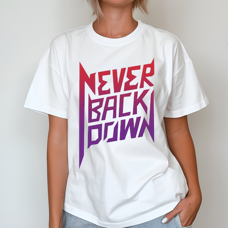Nick Eh 30 Never Back Down Shirt