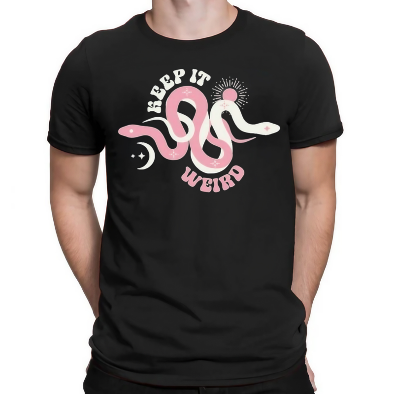 Keep It Weird Snake Shirt