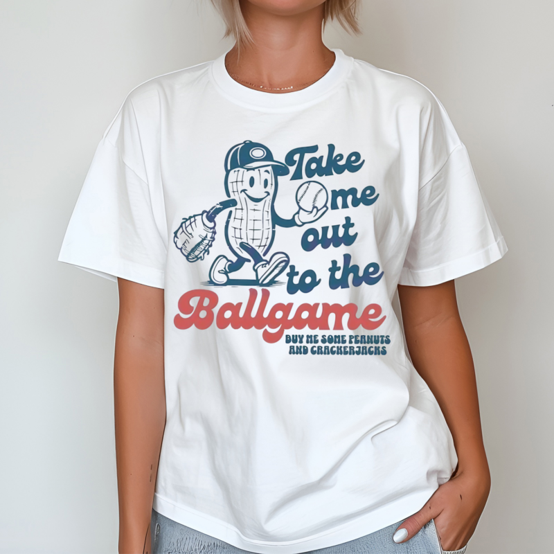 Take Me Out To The Ballgame Buy Me Some Peanuts Shirt