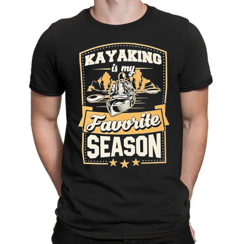 Kayaking Is My Favorite Season Shirt
