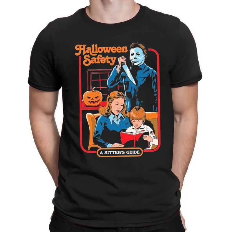 Michael Myers Halloween Safety Shirt A Sitters Guide Shirt