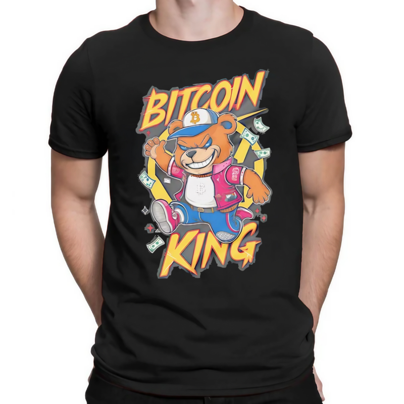 Bitcoin King Bear Shirt