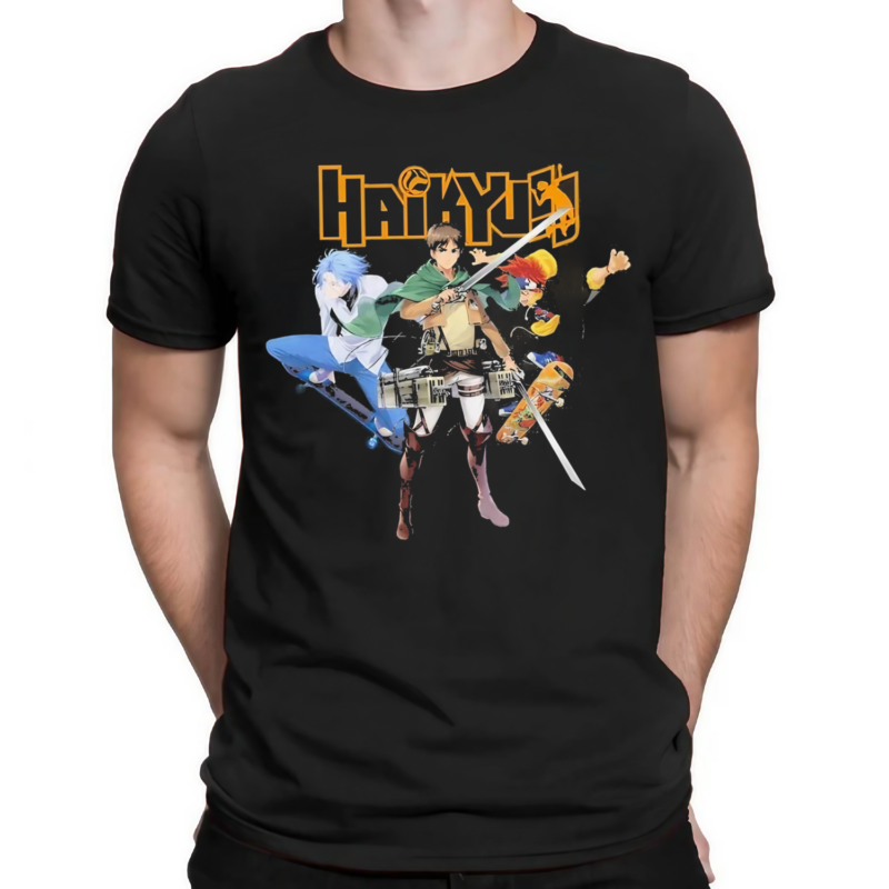 Haikyuu Sk8 The Infinity Attack On Titan Shirt