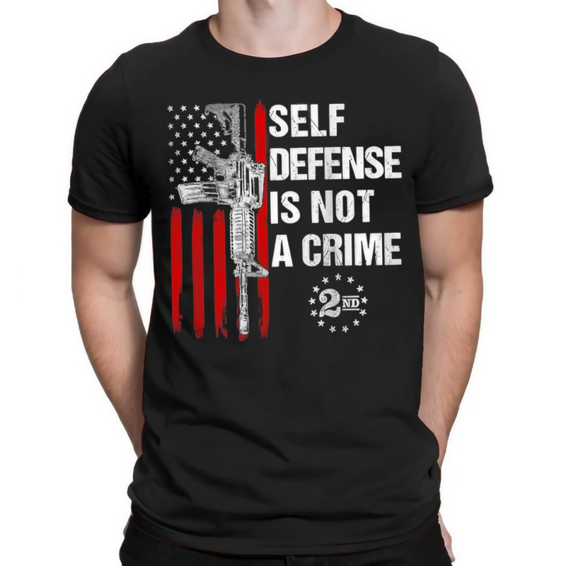 Self Defense Is Not A Crime 2nd Shirt