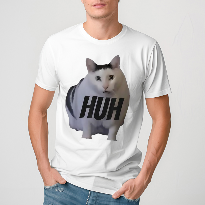 Funny Cat Huh Shirt