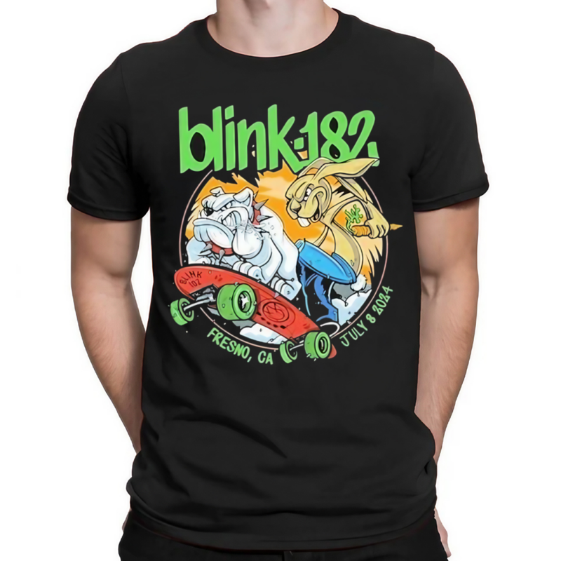 Blink 182 Fresno CA 7 8 2024 Shirt