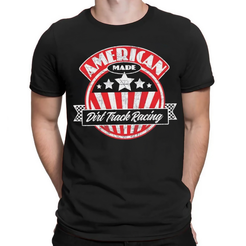 American Made Dirt Track Racing Shirt